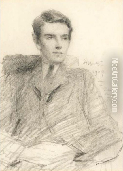 Portrait Of John S. Taylor Oil Painting - John Butler Yeats