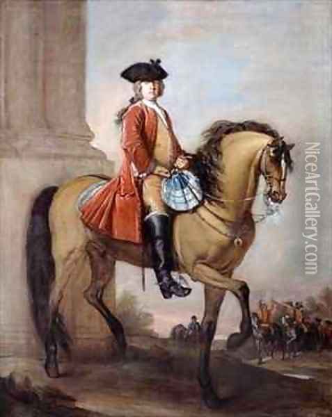 Brigadier and Lieutenant Richard Gifford Oil Painting - Bartholomew Dandridge