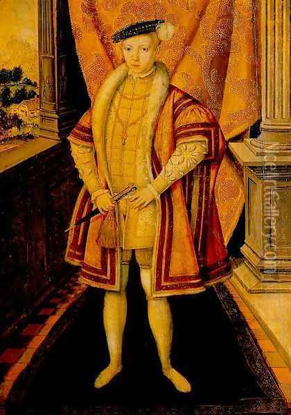 Edward VI 1547-53 Oil Painting - Hans Eworth