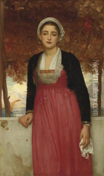 Frederic, Lord Leighton, P.r.a., R.w.s. Amarilla Oil Painting - Frederick Leighton