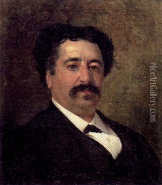 En Adelsman Oil Painting - Konstantin Egorovich Makovsky