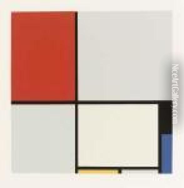 Denise Rene Oil Painting - Piet Mondrian