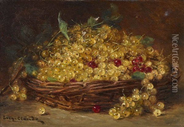 Stillleben Mit Johannisbeeren Oil Painting - Eugene Claude