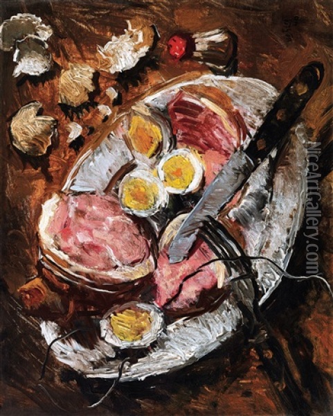 Table Still-life Oil Painting - Andor Basch