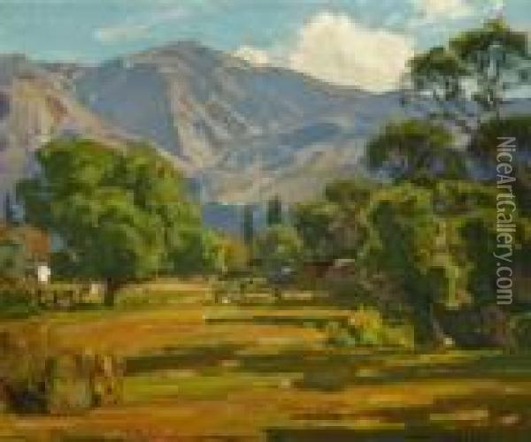 Foothill Ranch Oil Painting - William Wendt