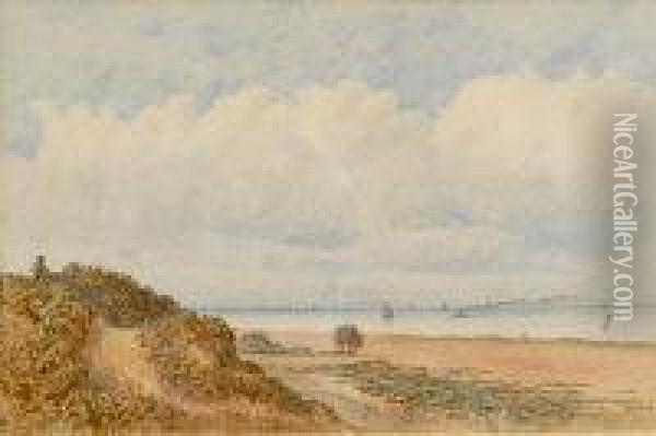 View Of Northdene, Lowestoft Oil Painting - George Parsons Norman