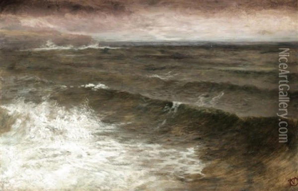 The Flowing Tide Oil Painting - Walter James Shaw