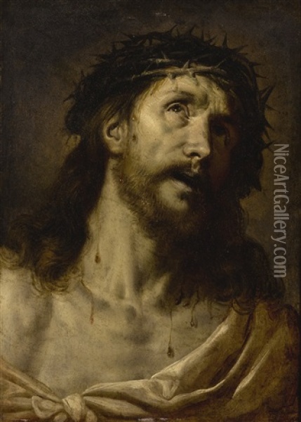 Ecce Homo Oil Painting -  Tanzio da Varallo