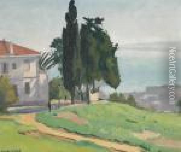 Le Sentier, Laperlier A Alger Oil Painting - Albert Marquet