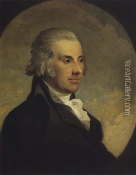 Bildnis Des Honourable Edward James Eliot Pringle Oil Painting - Anton Hickel