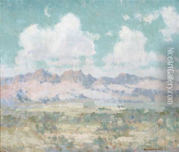 Atmospheric Landscape Oil Painting - Maurice Braun