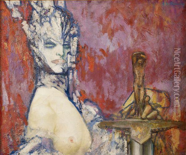 Salome Oil Painting - Pierre Amedee Marcel-Beronneau