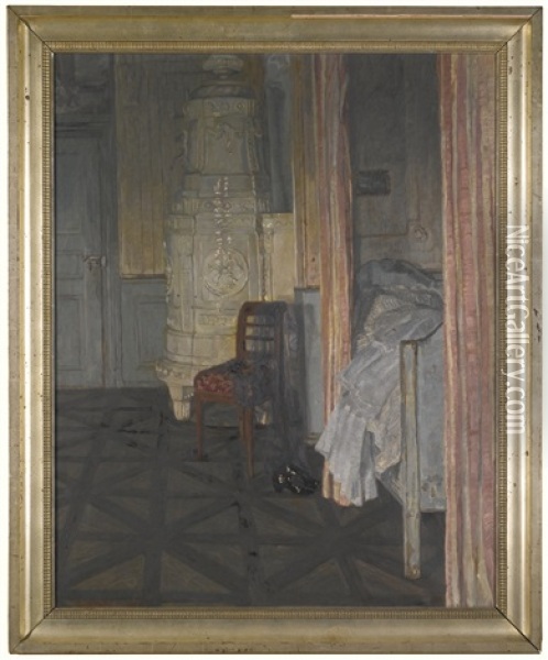 Interior At Schloss Filseck Oil Painting - Eugen Wolff