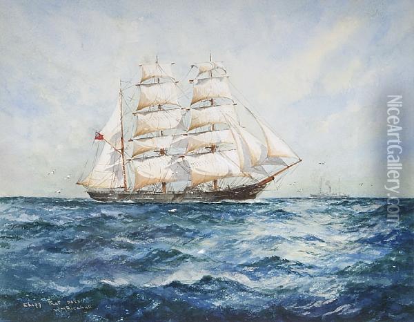 Ships That Pass Oil Painting - William Minshall Birchall