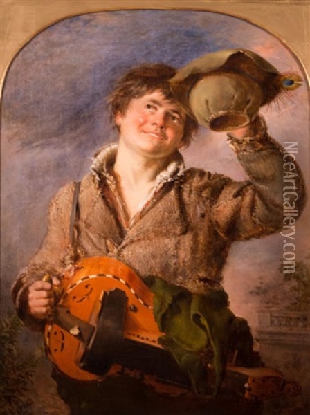 The Serenade Oil Painting - William James Mueller