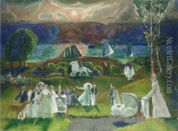 Summer Fantasy Oil Painting - George Bellows