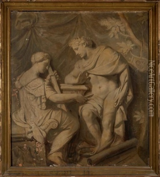 Allegorie De La Musique Oil Painting - Gerard de Lairesse