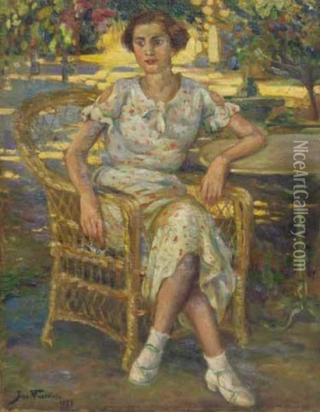 Mujer Oil Painting - Josep Jordi Guardiola Bonet