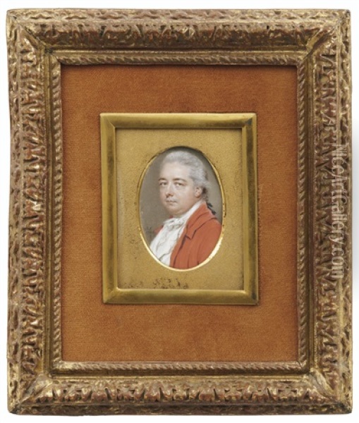 Portrait D'un Homme Oil Painting - John Smart IV