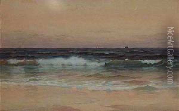 Seascape Oil Painting - Frank Knox Morton Rehn