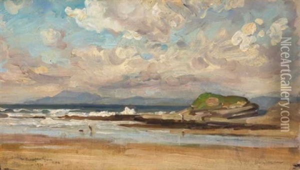 Bundoran, County Donegal Oil Painting - William Crampton Gore