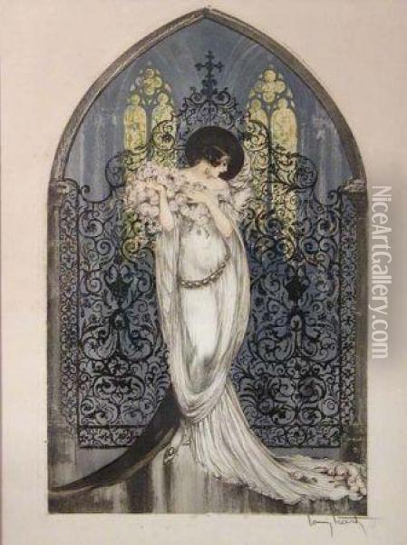 Tosca (h./c./i. 354) Oil Painting - Louis Icart