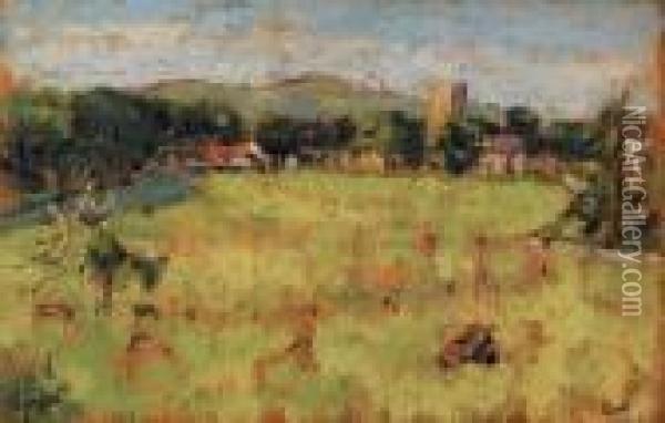 Chagford, Devon Oil Painting - Walter Richard Sickert