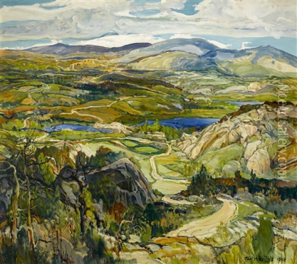 To Wander - In San Diego Back Country Oil Painting - Charles Reiffel