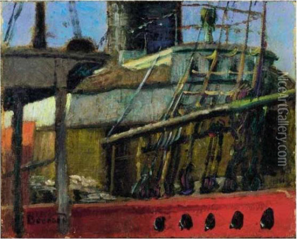 Le Paquebot Oil Painting - Pierre Bonnard