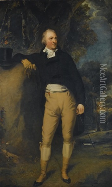 Portrait Of Thomas Lister, 1st Baron Ribblesdale (1752-1826) Oil Painting - Thomas Lawrence