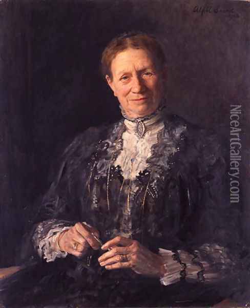 Mrs. Wilson, 1913 Oil Painting - Alford Usher Soord