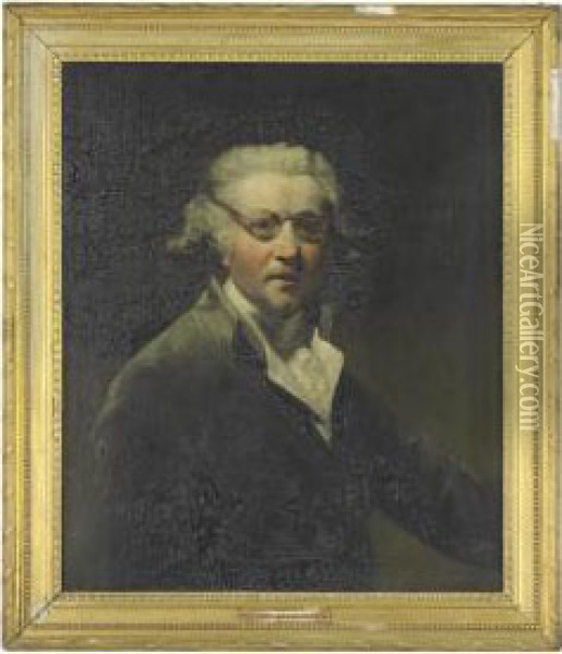 Portrait Of The Artist Oil Painting - Sir Joshua Reynolds