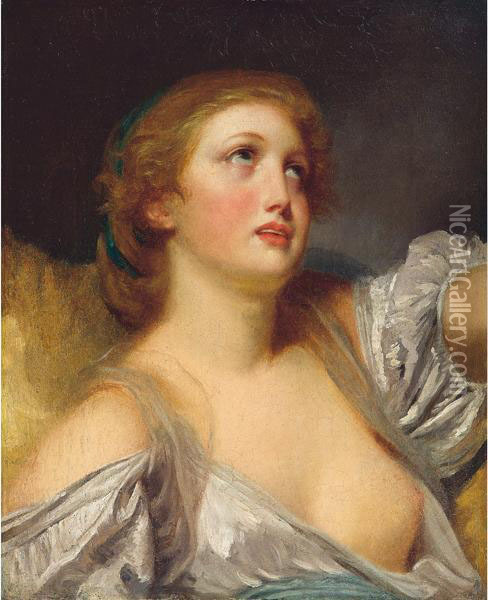 Ritratto Di Fanciulla Oil Painting - Jean Baptiste Greuze