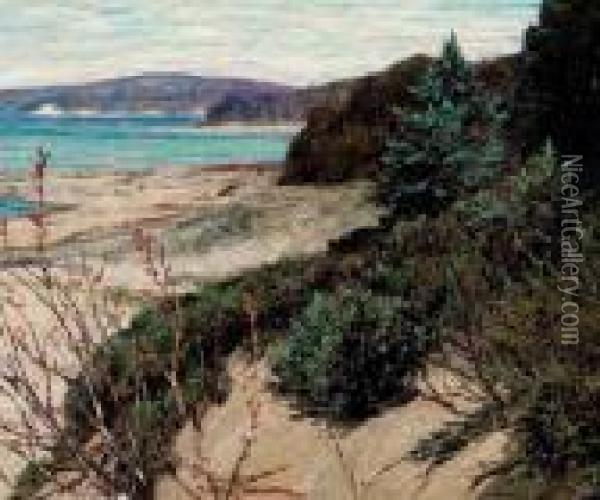 Georgian Bay - September Oil Painting - Franz Hans Johnston