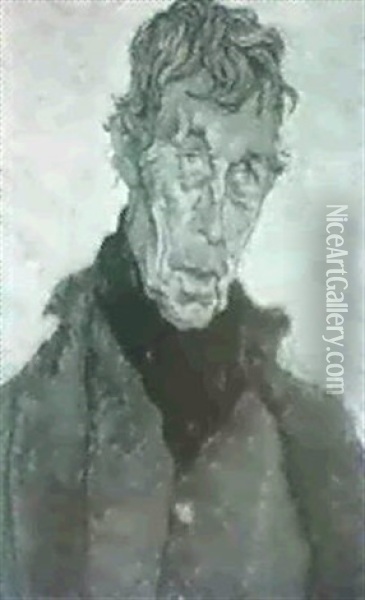 Portrait Eines Alteren Mannes Oil Painting - Walter Boetticher