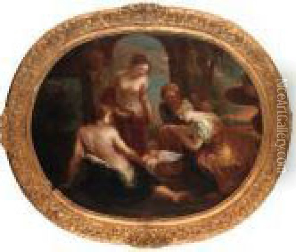 The Finding Of Erichthonius Oil Painting - Peter Paul Rubens