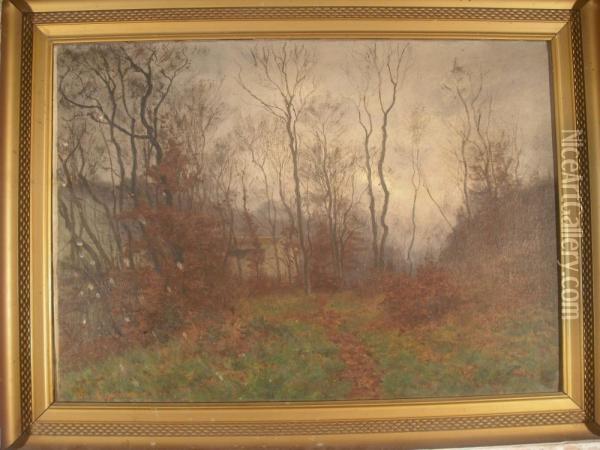 Sous-bois Oil Painting - Theodore Lespinasse