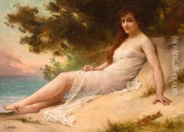 Solitude Oil Painting - Guillaume Seignac