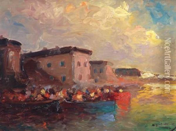 Desembarco Oil Painting - Stephen Koek Koek