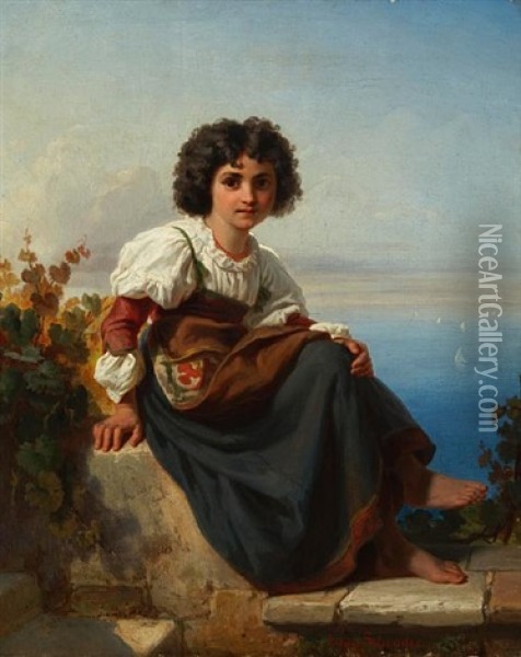 Margaritha Oil Painting - Julius Friedrich Anton Schrader