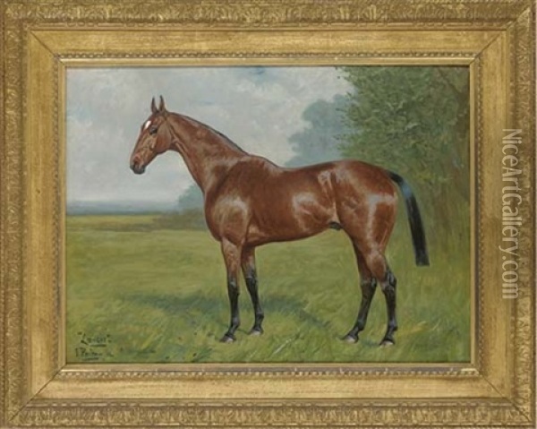 "lancer" Oil Painting - George Paice