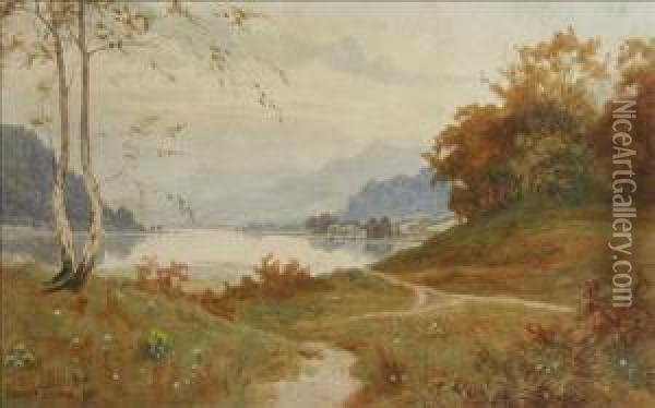 Ennerdale Water, The Lake District Oil Painting - Edward Horace Thompson