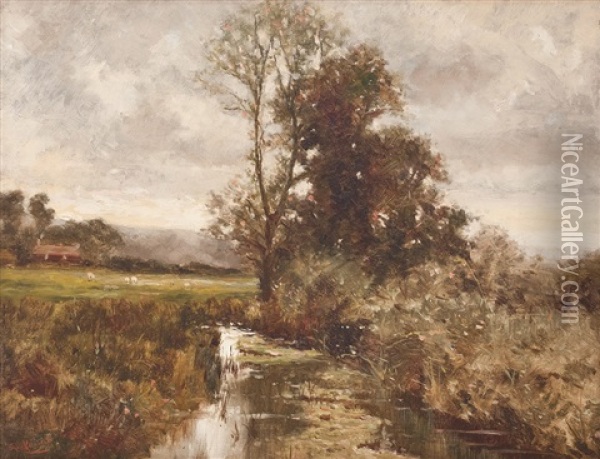 Landschaft Oil Painting - Johannes Hermanus Barend Koekkoek