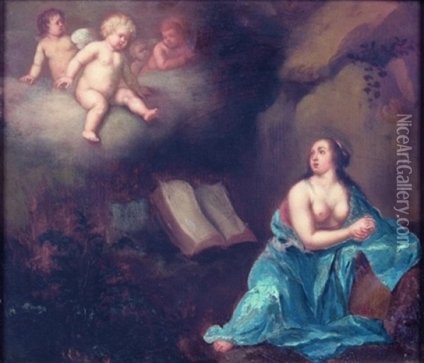 Sainte Marie-madeleine Oil Painting - Thomas van der Wilt