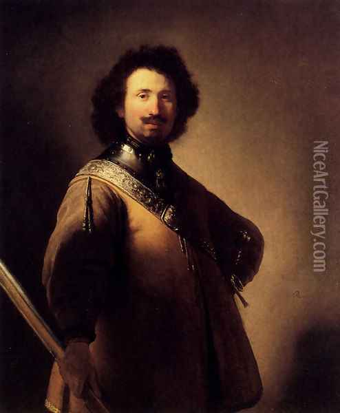 Portrait Of Joris de Caullery Oil Painting - Rembrandt Van Rijn