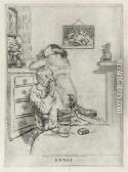 Ennui Oil Painting - Walter Richard Sickert