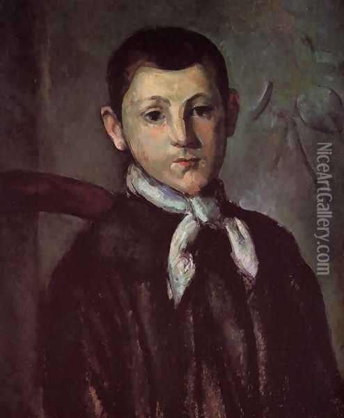 Portrait Of Louis Guillaume Oil Painting - Paul Cezanne