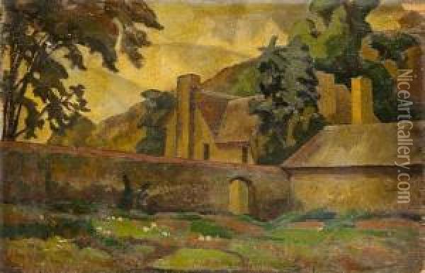 The Kitchen Garden Oil Painting - Roger Eliot Fry