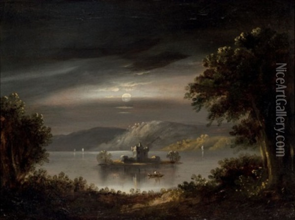 Nocturno Oil Painting - Patrick Nasmyth