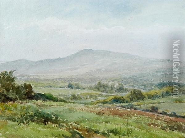 Dartmoor Oil Painting - Henry John Sylvester Stannard